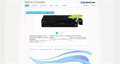 Desktop Screenshot of digitaltvguiden.se