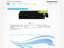 Tablet Screenshot of digitaltvguiden.se